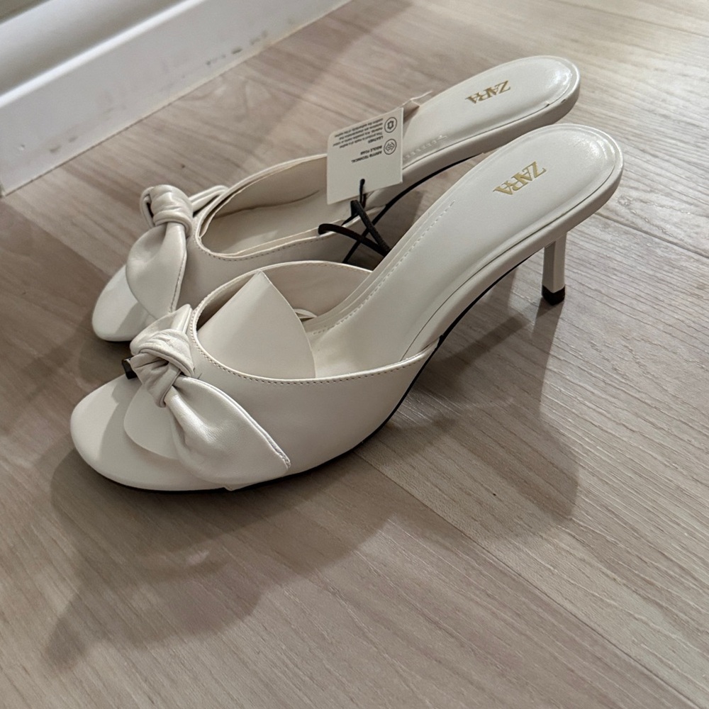 Zara Open Toe Heels - Picture 10 of 12